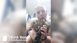 scat dildo blowjob and shit eating