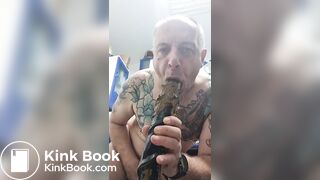 scat dildo blowjob and shit eating