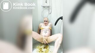 satan slave is ready for his scat sacrifice 2