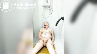 satan slave is ready for his scat sacrifice 2