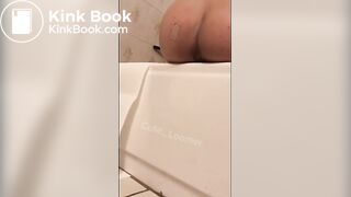Huge Shit Alongside My Bathtub Wall @Cute_Loomer