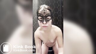 Eating all her shit - Scat slave girl Hades Angel