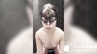 Eating all her shit - Scat slave girl Hades Angel
