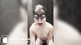 Eating all her shit - Scat slave girl Hades Angel