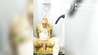 satan scat slave is ready for his scat offering