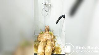 satan scat slave is ready for his scat offering