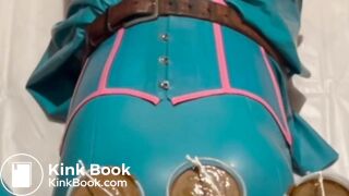 Toilet Doll forcefed cold liquid shit