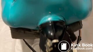 Toilet Doll forcefed cold liquid shit