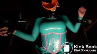 Toilet Doll forcefed cold liquid shit