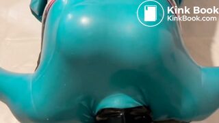 Toilet Doll forcefed cold liquid shit