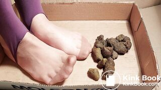 great beige nylon stockings are so full of scat 2