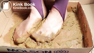 great beige nylon stockings are so full of scat 2