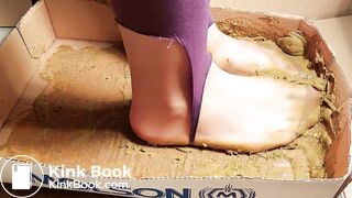 great beige nylon stockings are so full of scat 2