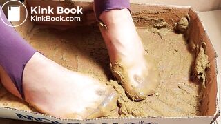 great beige nylon stockings are so full of scat 2