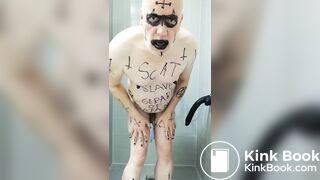 Extreme Perverted Scat Session Of Satan Slave Gera