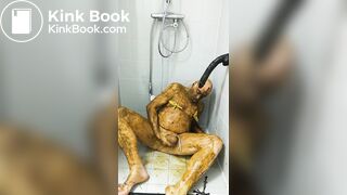 Extreme Perverted Scat Session Of Satan Slave Gera