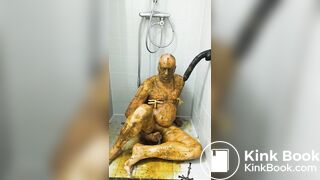 Extreme Perverted Scat Session Of Satan Slave Gera