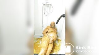 Extreme Perverted Scat Session Of Satan Slave Gera