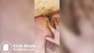 Destroying the bathroom floor