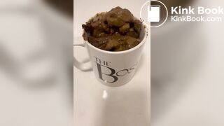 double hot chocolate smoothie creamy