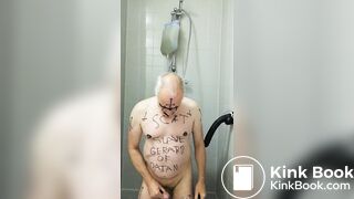 Satan Slave Gerard Is Ready For His Enema Sacrific