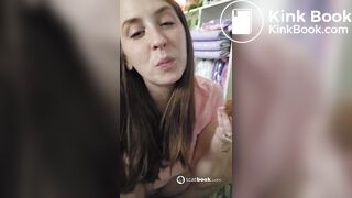 Princess eating a nugget