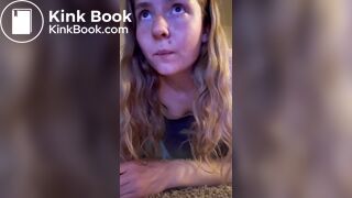 Mebtally Unstable Slutbag Eats Own Poop