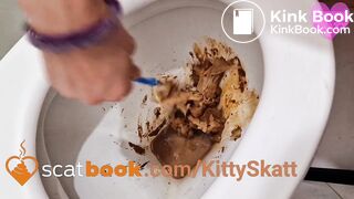 Extreme toilet clogging