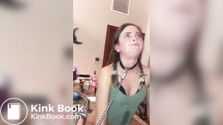 slave girl swallowing your own shit