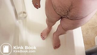 Letting loose a shitty enema on self