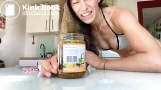 Pooping In A Jar Of Jam