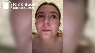 Public bathroom shit snacking