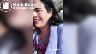 BBW foreign bitch shits in toilet gaping pussy