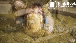 ManureFetish station in the cowshed - masturbating