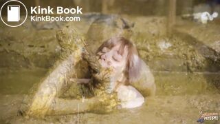 ManureFetish station in the cowshed - masturbating