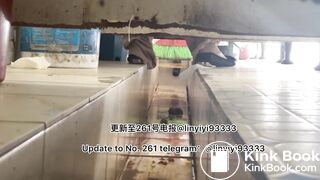 Beautiful girl poops in the toilet 21