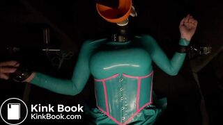 Toilet Doll - Liquid shit funnel feed bondage