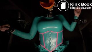 Toilet Doll - Liquid shit funnel feed bondage