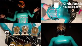 Toilet Doll - Liquid shit funnel feed bondage