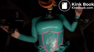 Toilet Doll - Liquid shit funnel feed bondage