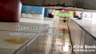 Beautiful girl poops in the toilet 22