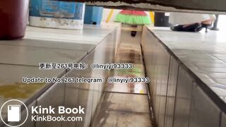 Beautiful girl poops in the toilet 22