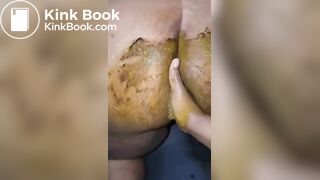 Fist hairy ebony bbw dirty ass