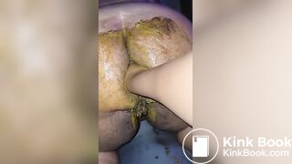 Fist hairy ebony bbw dirty ass