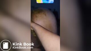 Fist hairy ebony bbw dirty ass