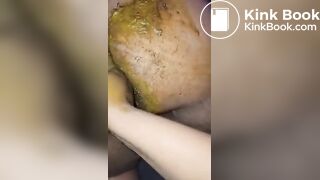 Fist hairy ebony bbw dirty ass