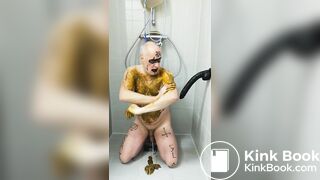 Satan Scat Slave Takes Extreme Enema Scat Session