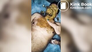 indian scat slave got scat humialated by busty mil