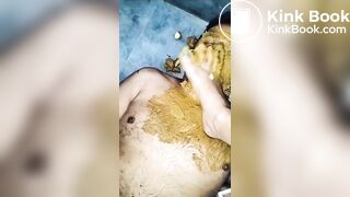 indian scat slave got scat humialated by busty mil