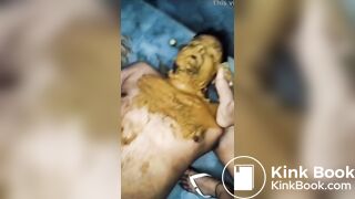 indian scat slave got scat humialated by busty mil